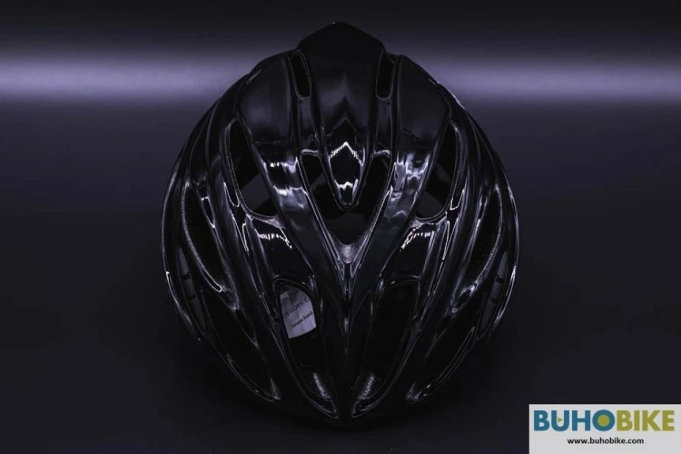 CASCO BICICLETA KASK RAPIDO NEG-NEG ORIGINAL - Imagen 4