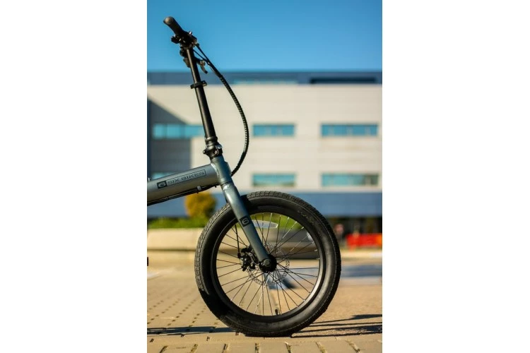 E-BIKE PLEGABLE SIX BIKES FAT ESB-66 GRIS - Imagen 2