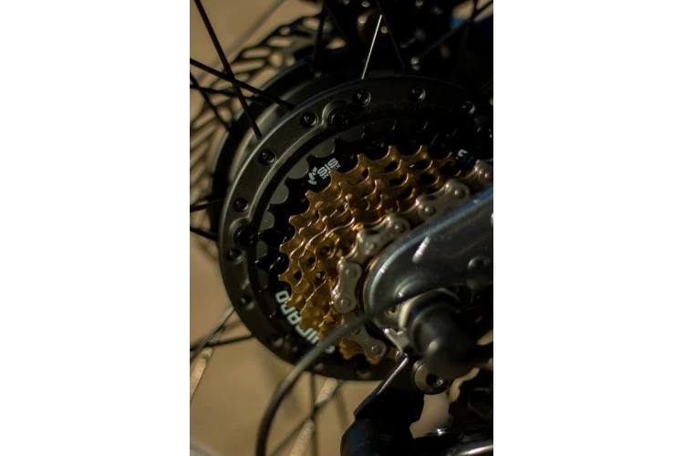 E-BIKE PLEGABLE SIX BIKES FAT ESB-66 GRIS - Imagen 5