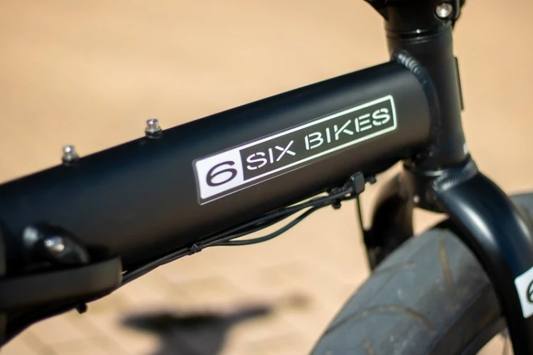 E-BIKE PLEGABLE SIX BIKES FAT ESB-66 NEGRO - Imagen 5