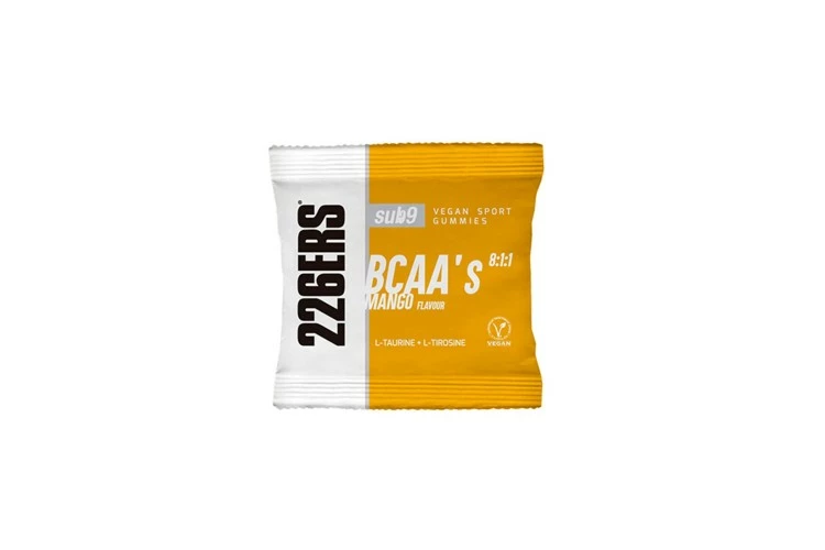 GOMINOLAS 226ERS VEGAN SPORT GUMMIES SUB9 BCAAS