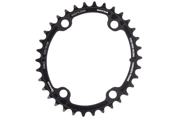 PLATO OVALADO ROTOR Q RINGS AERO 2X SRAM AXS BCD 110X4 INTER